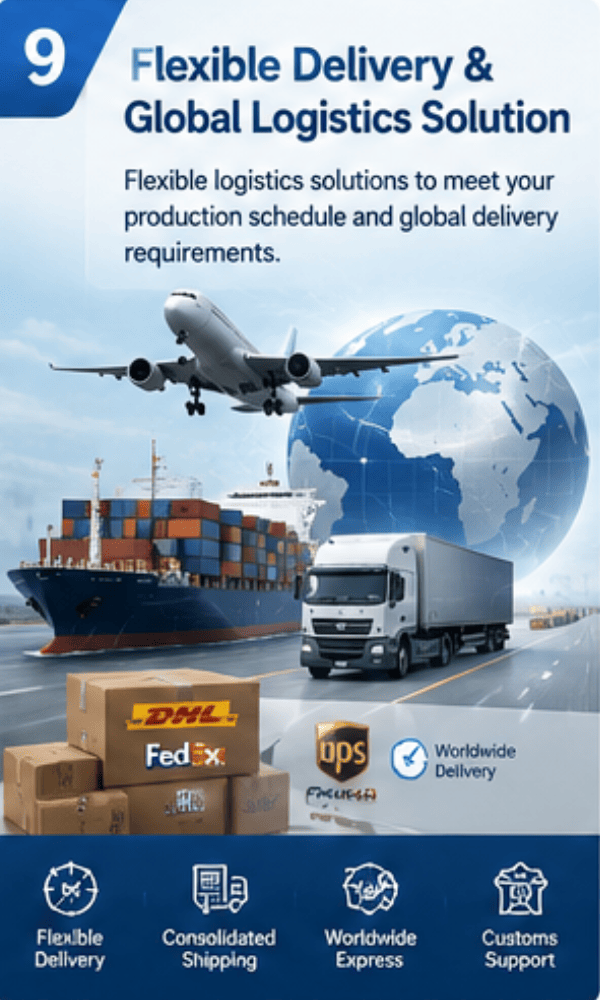 Flexible Delivery & Global Logistics Solution