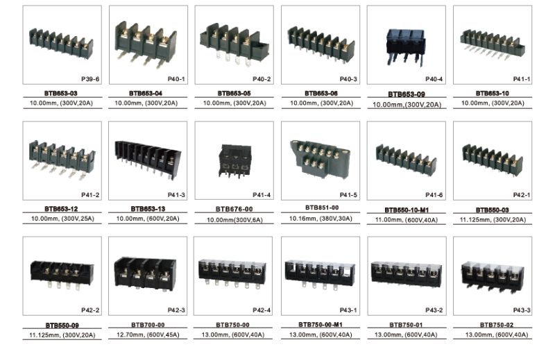 Barrier Terminal Blocks