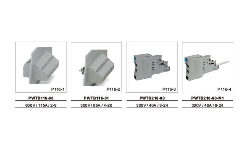 Through-Wall Terminal Blocks